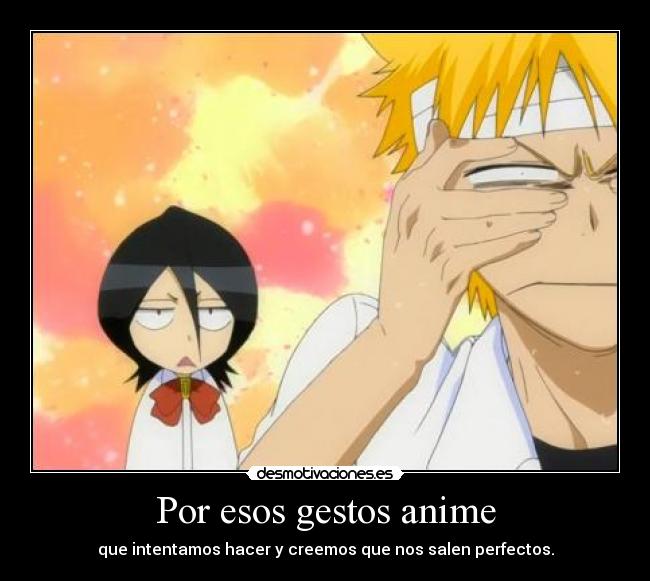Por esos gestos anime - 