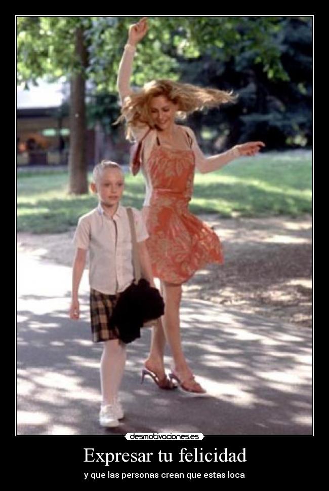 Expresar tu felicidad -