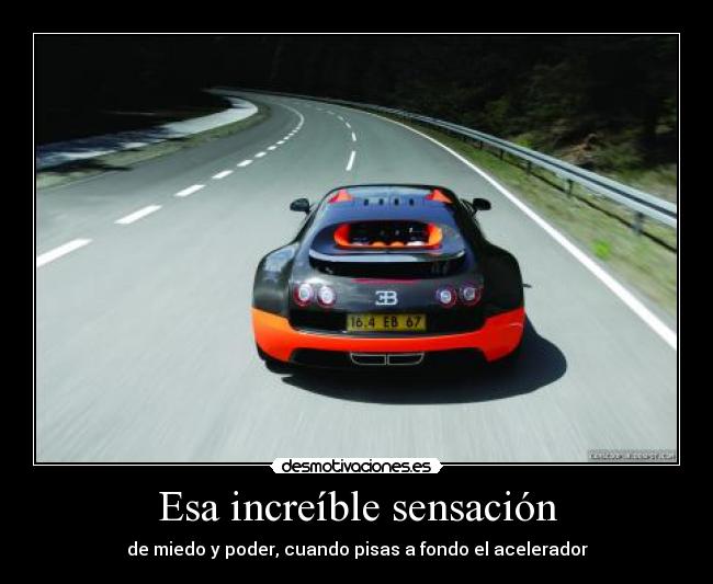 Esa increíble sensación -