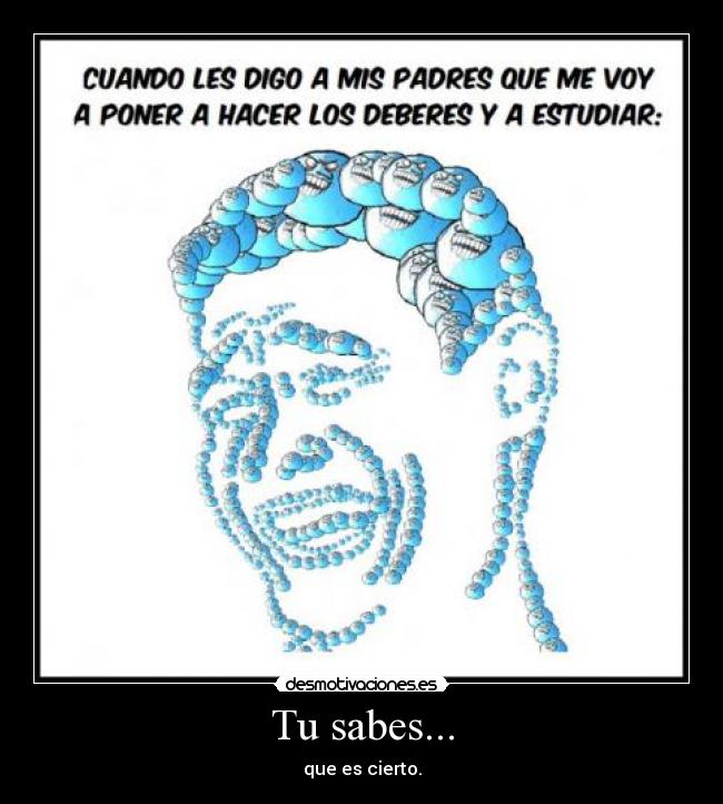 Tu sabes... - 