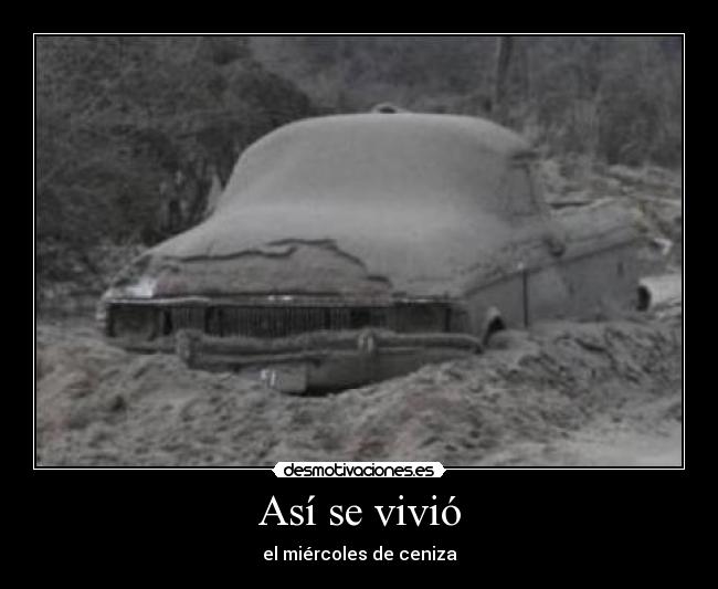 Así se vivió - el miércoles de ceniza