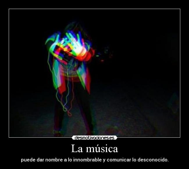 La música -