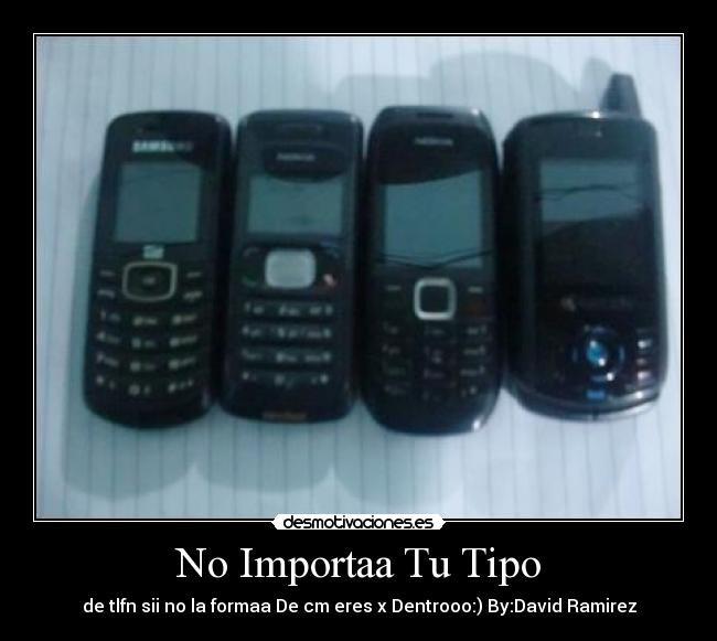 No Importaa Tu Tipo - 