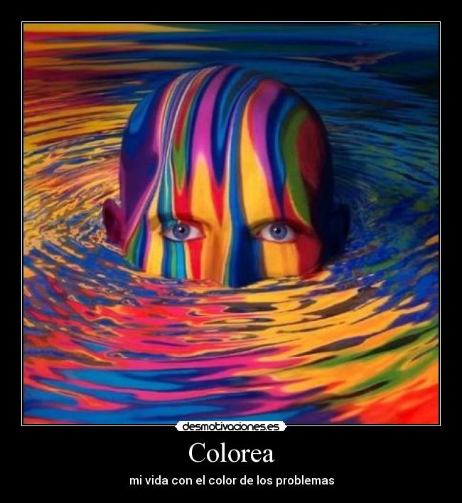 Colorea - mi vida con el color de los problemas