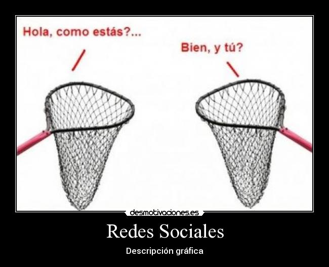 Redes Sociales - Descripción gráfica