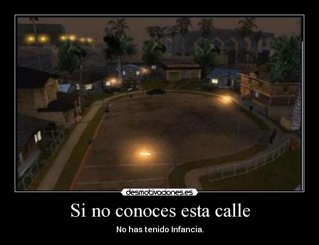 Si no conoces esta calle -
