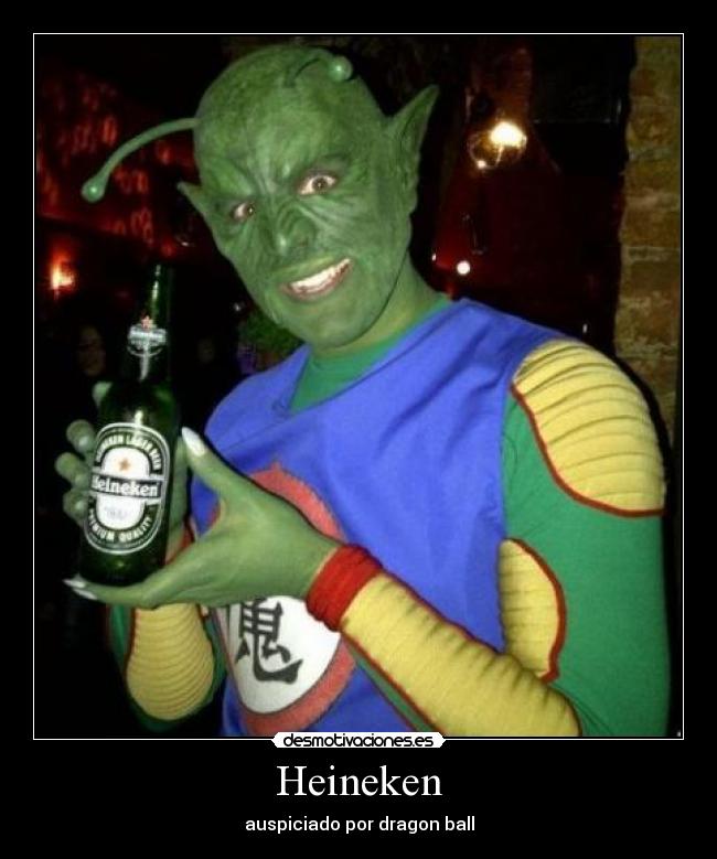 Heineken - auspiciado por dragon ball