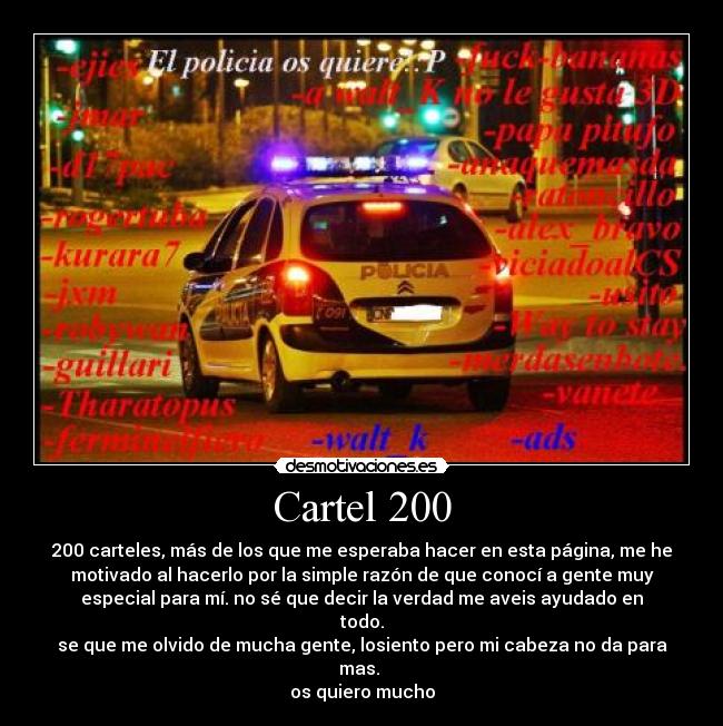 Cartel 200 - 