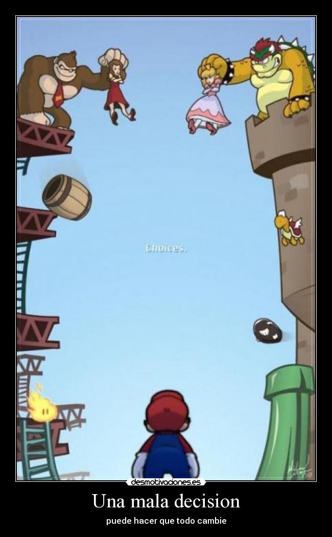Una mala decision - puede hacer que todo cambie