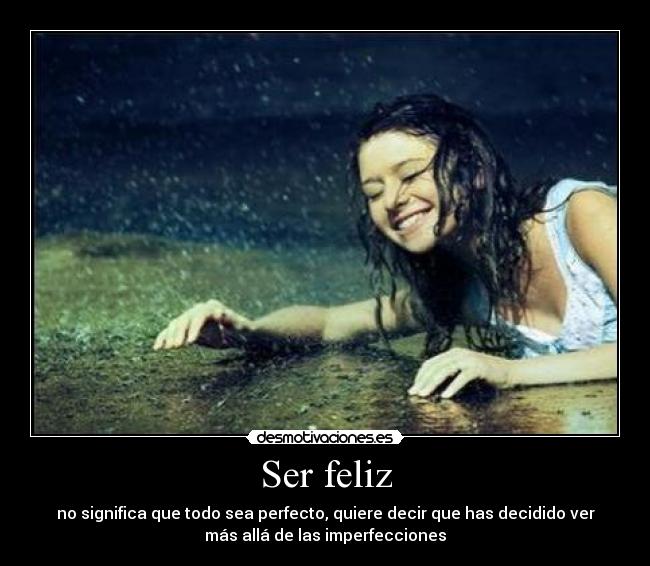 Ser feliz - 