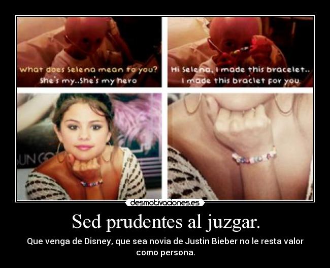 Sed prudentes al juzgar. - 