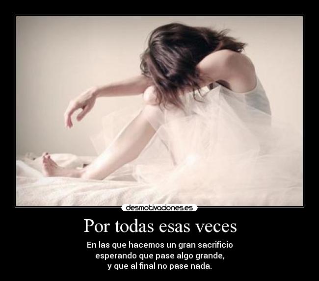 Por todas esas veces - 