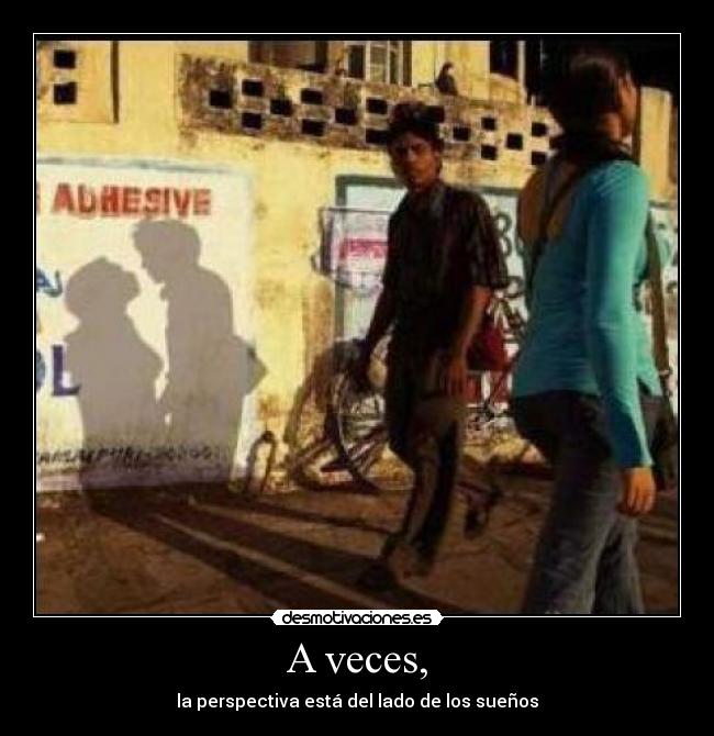 A veces, - 