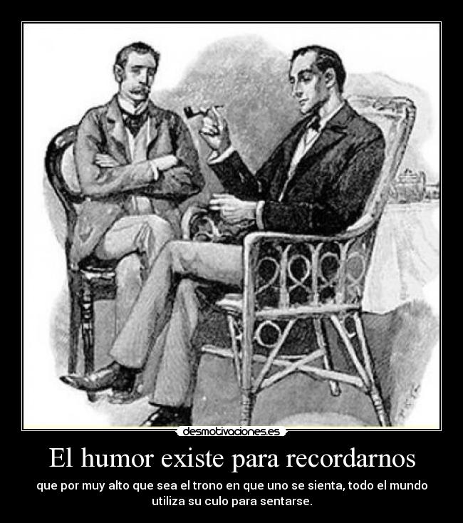 El humor existe para recordarnos -