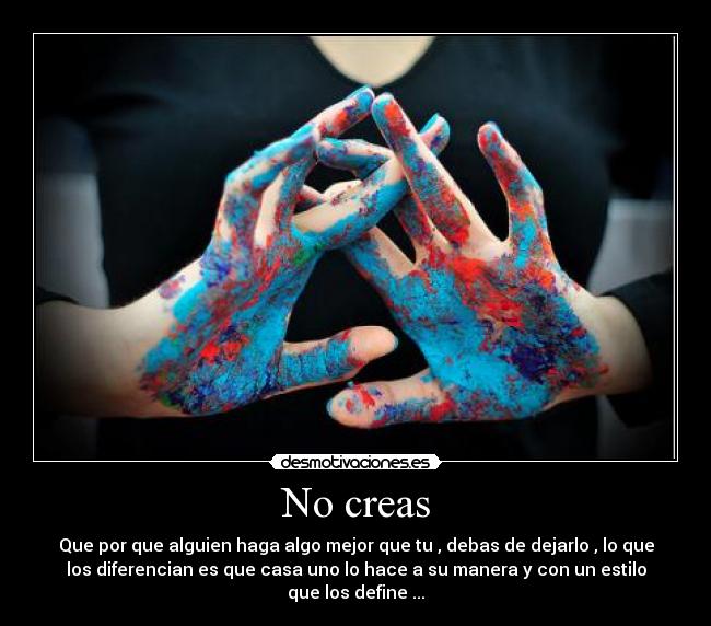 No creas - 