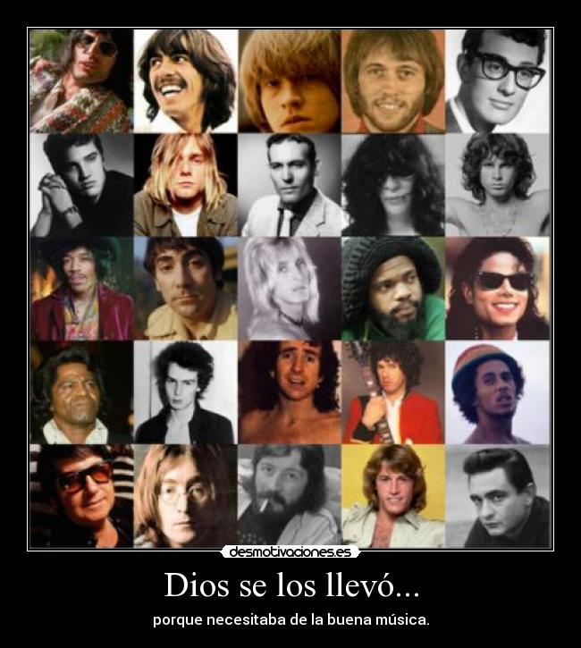 Dios se los llevó... - 