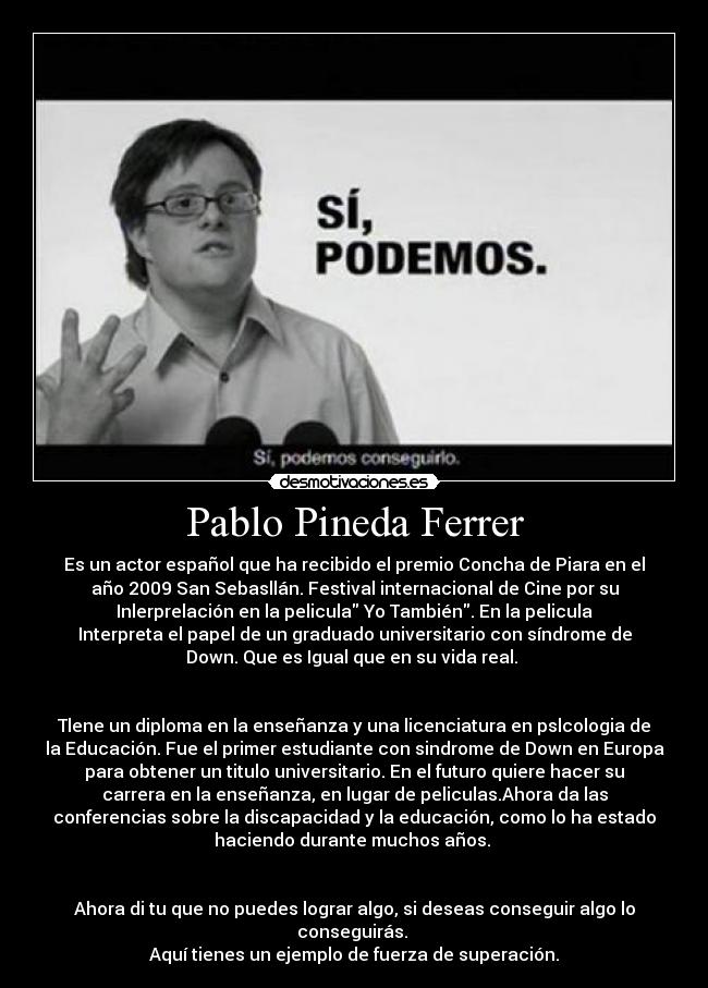 Pablo Pineda Ferrer -