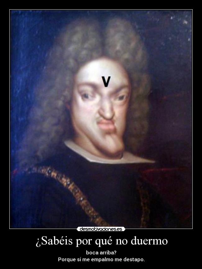 ¿Sabéis por qué no duermo -