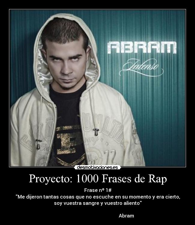 Proyecto: 1000 Frases de Rap - 