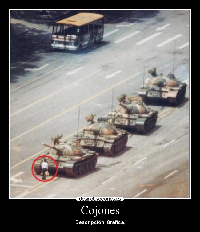 Cojones - Descripción  Gráfica.