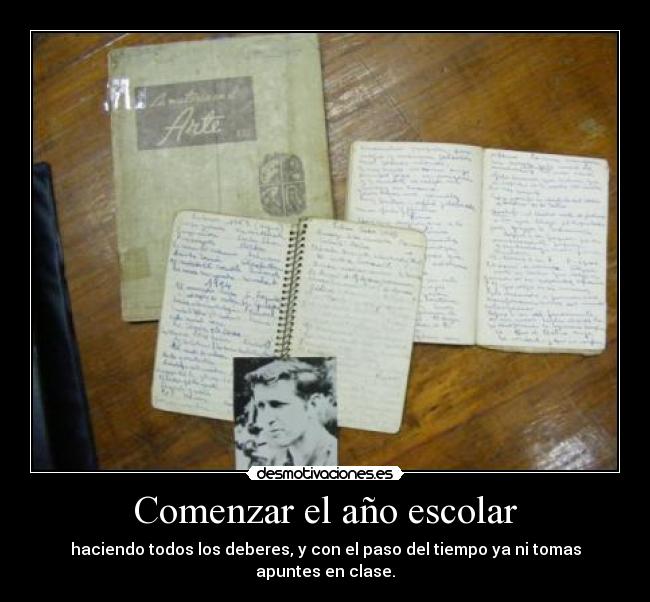 Comenzar el año escolar -