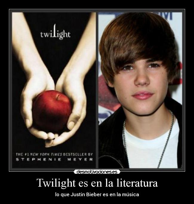 Twilight es en la literatura - 