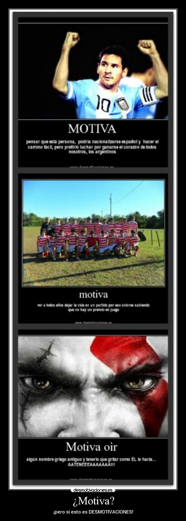 ¿Motiva? - ¡pero si esto es DESMOTIVACIONES!