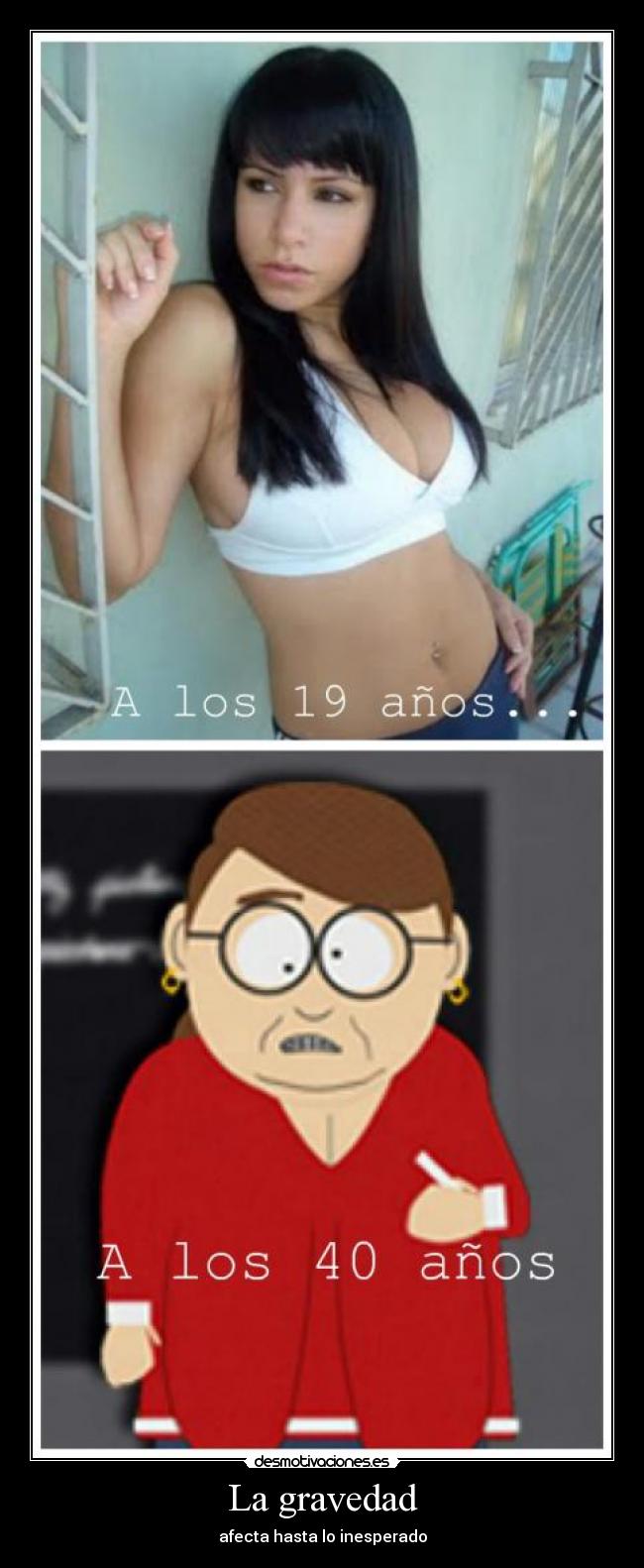 La gravedad - afecta hasta lo inesperado