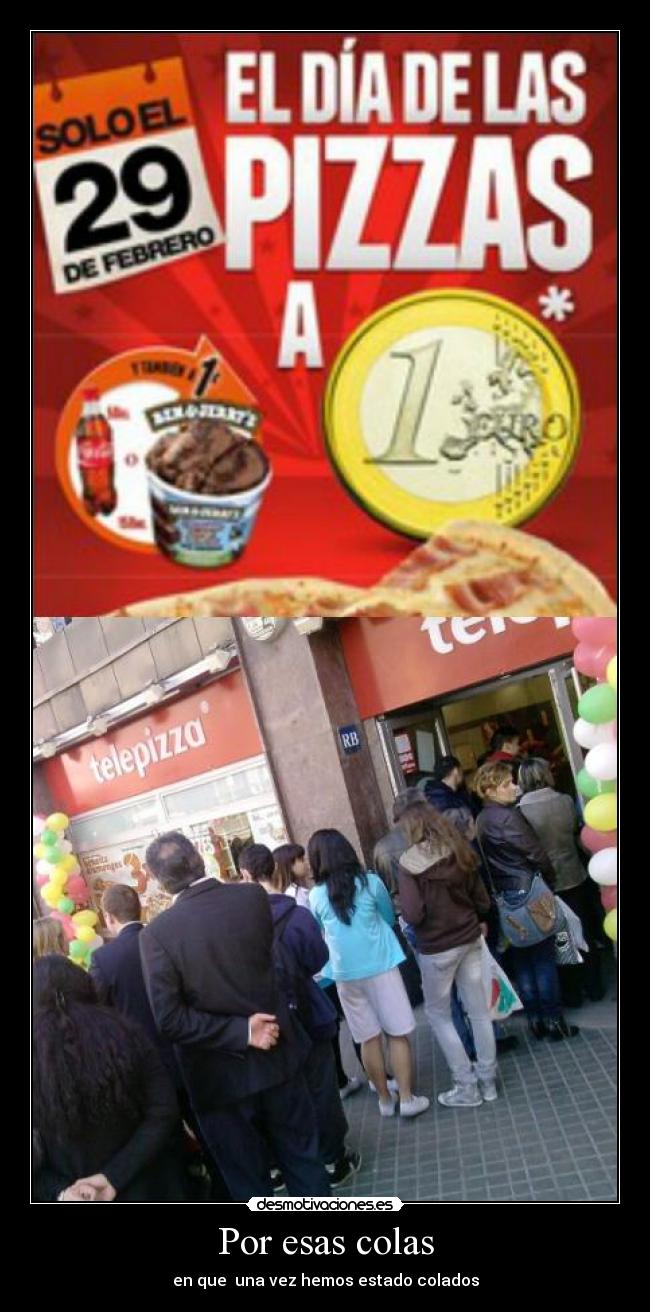 Por esas colas - en que una vez hemos estado colados