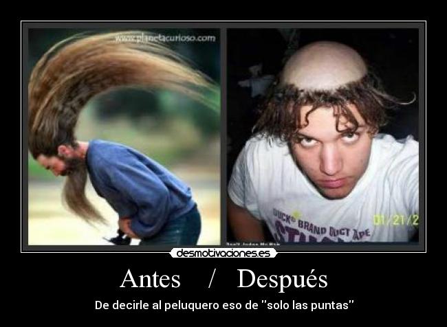 Antes / Después -