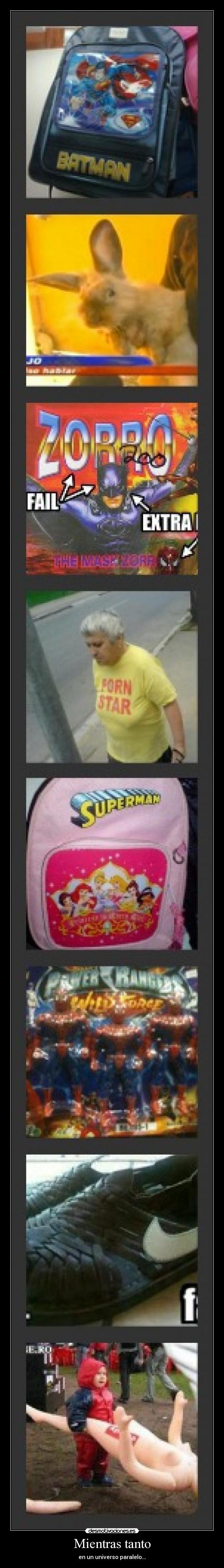 Mientras tanto - en un universo paralelo...