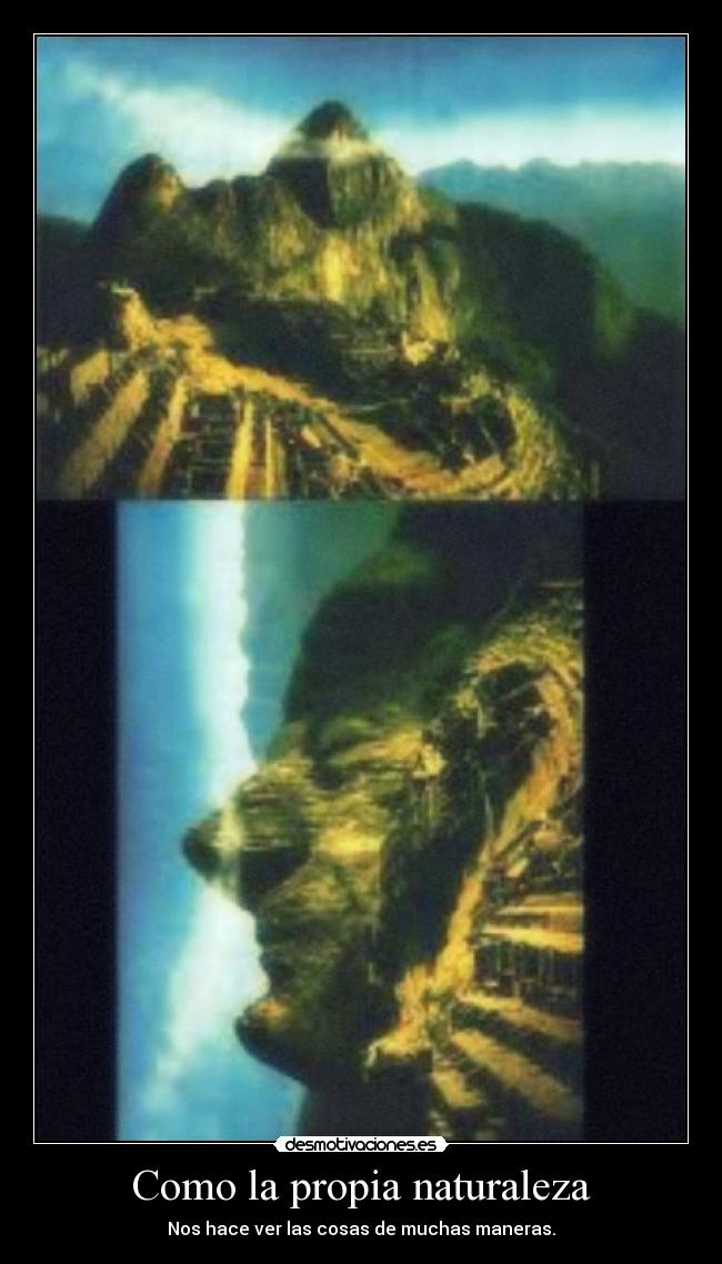 Como la propia naturaleza - 