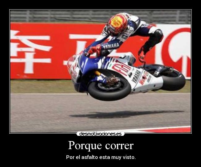 Porque correr -