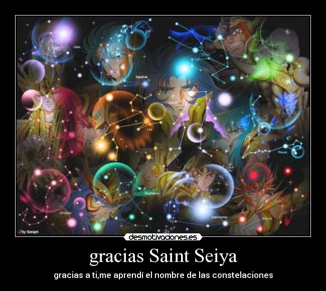 gracias Saint Seiya -