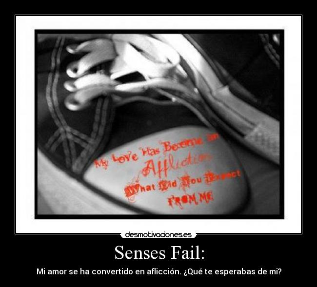 Senses Fail: - 