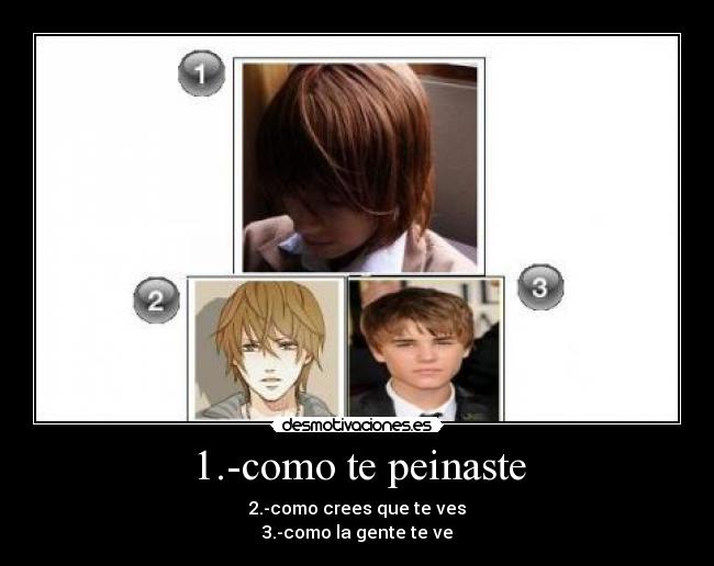 1.-como te peinaste - 