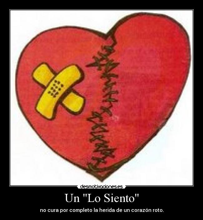 Un Lo Siento -