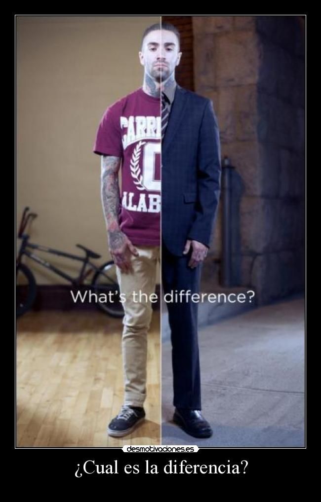 ¿Cual es la diferencia? - 