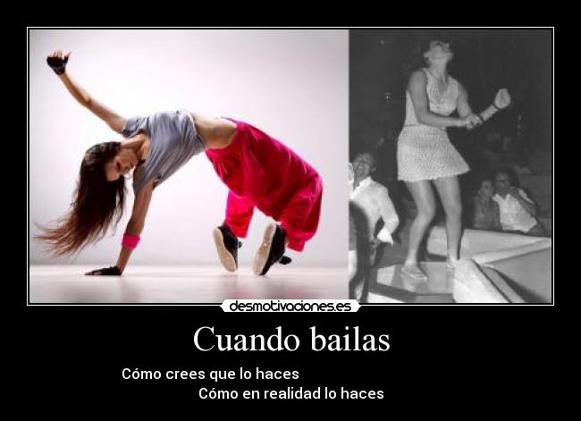 Cuando bailas -