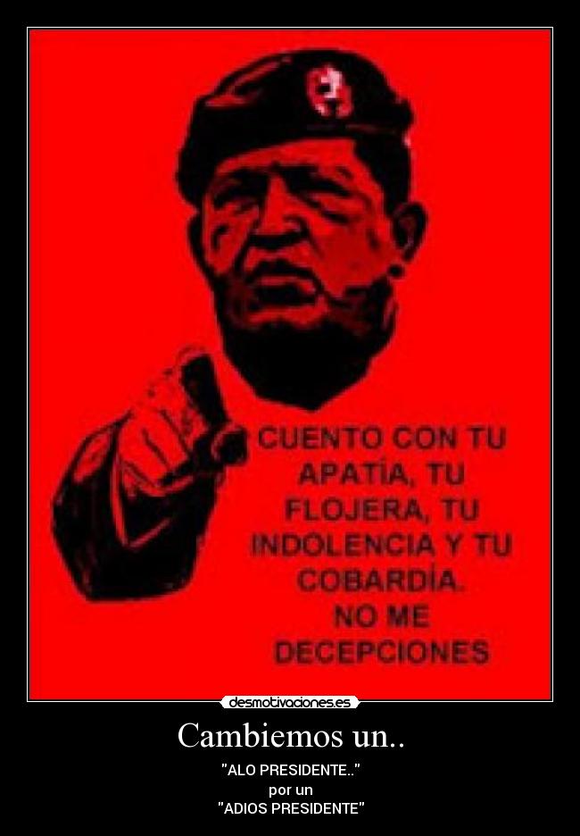 carteles chao desmotivaciones