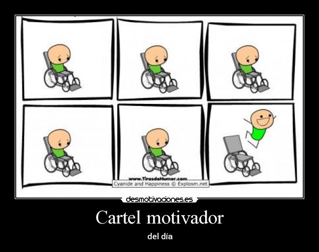 Cartel motivador -