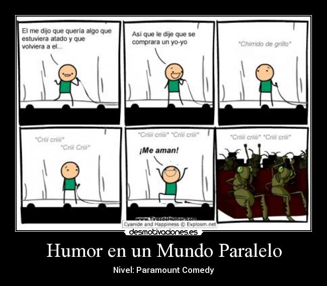 Humor en un Mundo Paralelo - Nivel: Paramount Comedy