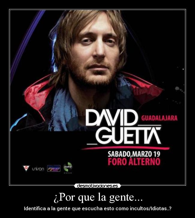 ¿Por que la gente... -