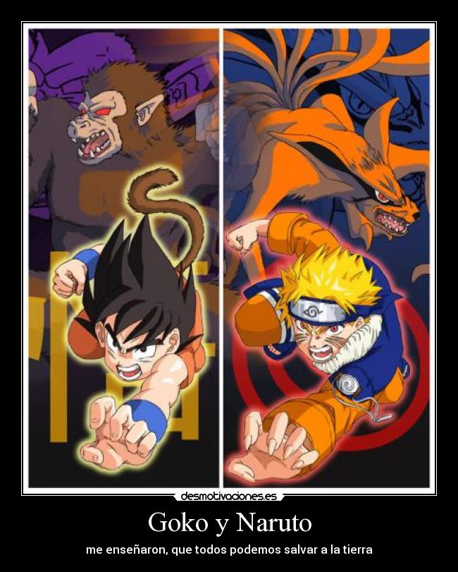 Goko y Naruto - 