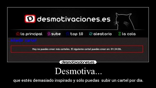 carteles desmotiva desmotivaciones