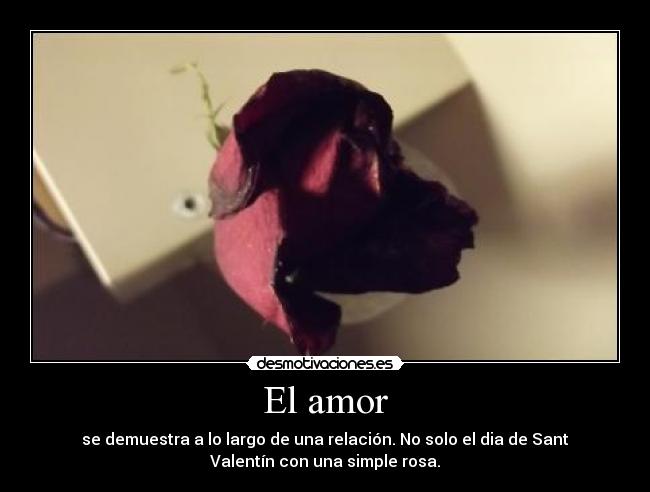 El amor -