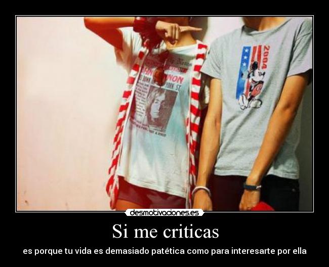 Si me criticas - 