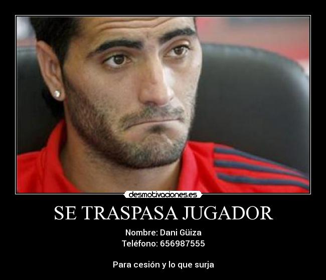 SE TRASPASA JUGADOR - 