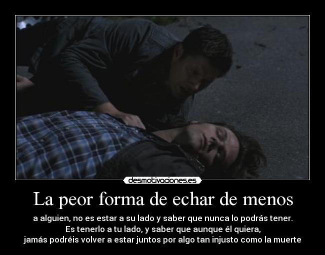 carteles supernatural sobrenatural dean sam winchester desmotivaciones