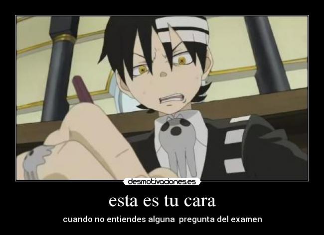 esta es tu cara - cuando no entiendes alguna pregunta del examen